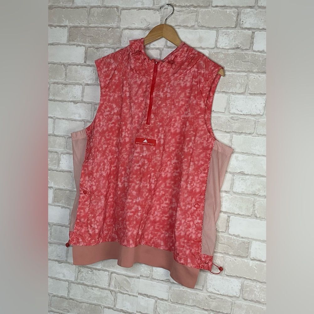 Adidas Women’s Pink Red Sleeveless Golf Vest - Picture 2 of 15